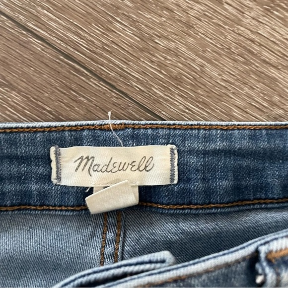 Madewell Curvy High-Rise Skinny Crop Jeans in Lander Wash Size 31 - Picture 8 of 12
